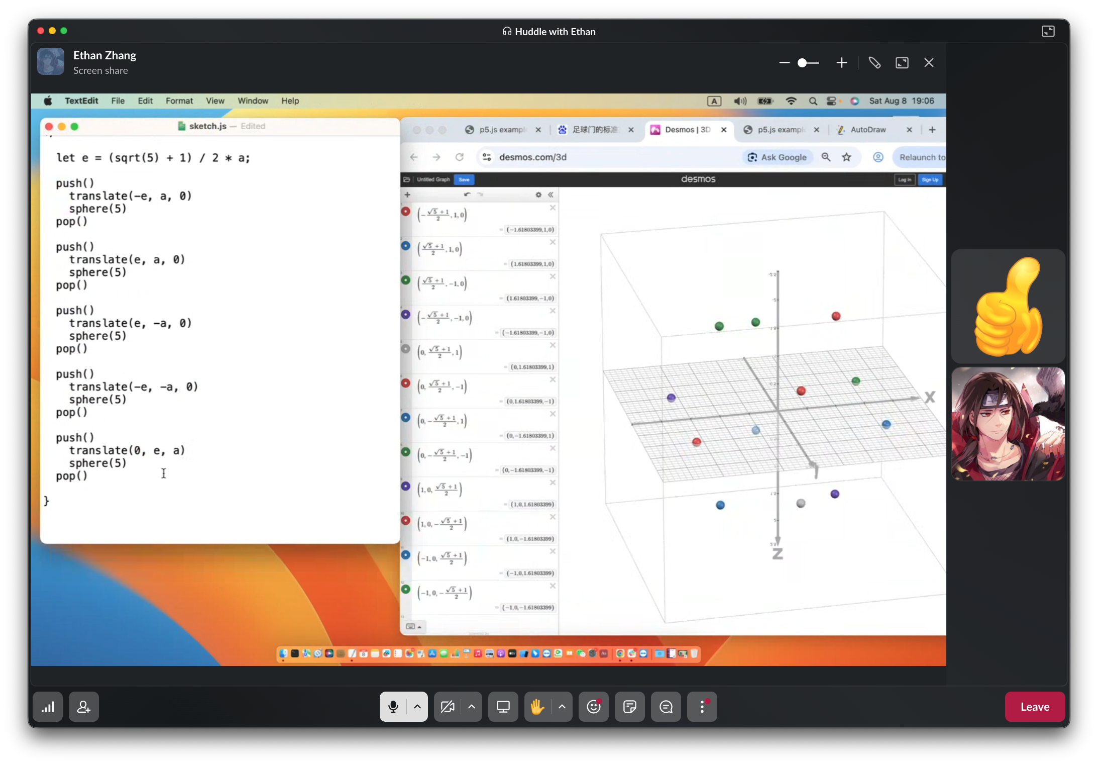 Oh, Yeah! — From Golden Rectangles to an Icosahedron